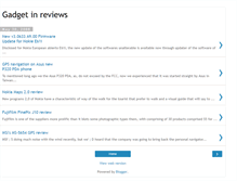 Tablet Screenshot of gadget-in-reviews.blogspot.com