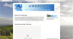 Desktop Screenshot of novela-america.blogspot.com