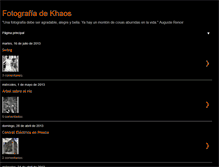 Tablet Screenshot of fotokhaos.blogspot.com
