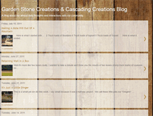 Tablet Screenshot of garden-stones.blogspot.com