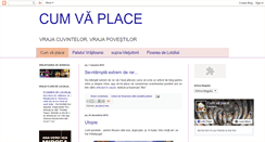 Desktop Screenshot of cum-va-place.blogspot.com