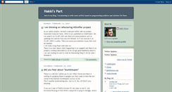 Desktop Screenshot of hakkiyilmaz.blogspot.com