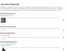 Tablet Screenshot of journeyblossoms.blogspot.com