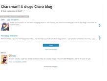 Tablet Screenshot of chara-nari.blogspot.com