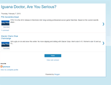 Tablet Screenshot of eldoctoriguana.blogspot.com