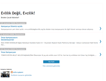 Tablet Screenshot of evlilikdegilevcilik.blogspot.com