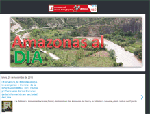 Tablet Screenshot of amazonasaldia.blogspot.com
