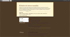 Desktop Screenshot of ecodiario.blogspot.com