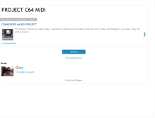 Tablet Screenshot of c64midi.blogspot.com