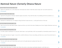 Tablet Screenshot of ottawanature.blogspot.com