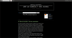 Desktop Screenshot of desajustes.blogspot.com