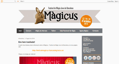 Desktop Screenshot of festivalmagicus.blogspot.com