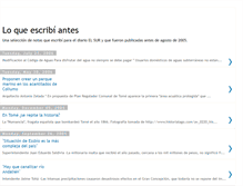 Tablet Screenshot of loqueescribiantes.blogspot.com