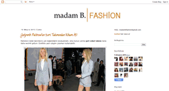 Desktop Screenshot of madambfashion.blogspot.com