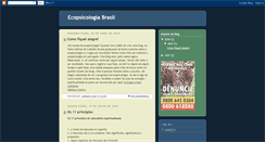 Desktop Screenshot of ecopsicologia.blogspot.com