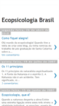 Mobile Screenshot of ecopsicologia.blogspot.com