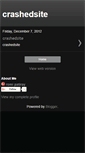Mobile Screenshot of crashedsite.blogspot.com