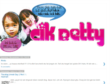 Tablet Screenshot of cikbetty.blogspot.com