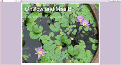 Desktop Screenshot of onslowandmissb.blogspot.com