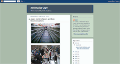 Desktop Screenshot of minimalistorgy.blogspot.com