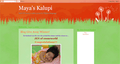 Desktop Screenshot of mayaskalupi.blogspot.com