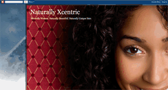 Desktop Screenshot of naturallyxcentric.blogspot.com