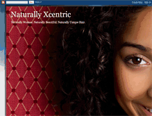 Tablet Screenshot of naturallyxcentric.blogspot.com