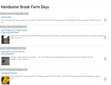 Tablet Screenshot of handsomebrookfarm.blogspot.com