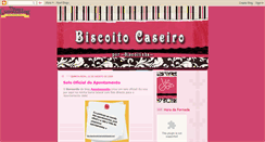 Desktop Screenshot of biscoitocaseiro.blogspot.com