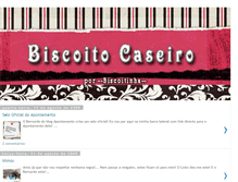 Tablet Screenshot of biscoitocaseiro.blogspot.com