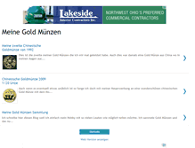 Tablet Screenshot of meinegoldmuenzen.blogspot.com