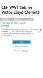 Mobile Screenshot of cefww1soldierlclemett.blogspot.com