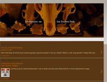 Tablet Screenshot of duskenpath.blogspot.com