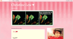 Desktop Screenshot of christine-lew-chi-shing.blogspot.com
