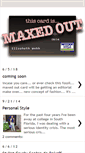 Mobile Screenshot of maxedoutcard.blogspot.com
