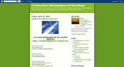 Desktop Screenshot of biopedagogia.blogspot.com