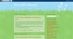 Desktop Screenshot of pennotsword.blogspot.com