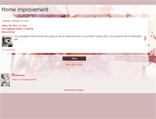 Tablet Screenshot of home-improvement-to.blogspot.com