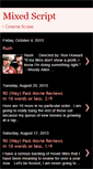 Mobile Screenshot of mixedscript.blogspot.com
