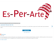 Tablet Screenshot of expres-arte1.blogspot.com