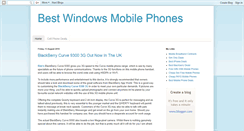 Desktop Screenshot of bestwindowsmobilephones.blogspot.com
