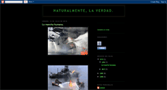Desktop Screenshot of naturalmentelaverdad.blogspot.com