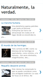 Mobile Screenshot of naturalmentelaverdad.blogspot.com