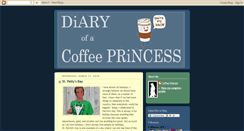 Desktop Screenshot of coffeeprincessdiaries.blogspot.com