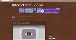 Desktop Screenshot of internetviralvideos.blogspot.com