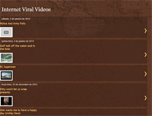 Tablet Screenshot of internetviralvideos.blogspot.com