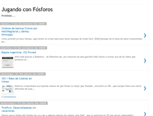 Tablet Screenshot of jugandoconfosforos.blogspot.com