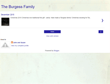 Tablet Screenshot of burgess5.blogspot.com