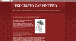 Desktop Screenshot of jesucristomasquecarpintero.blogspot.com