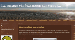 Desktop Screenshot of cuisinevgtariennelunatique.blogspot.com